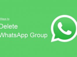 How To Delete Whatsapp Group